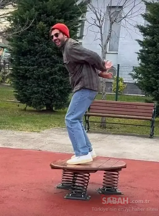 43 yaşındaki Kaan Urgancıoğlu çocukluğuna geri döndü! Parktaki eğlenceli hallerine bakın! ’Çocuğu parka götürdük’