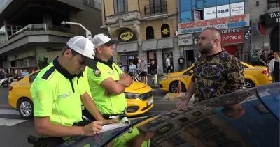 Denetime takılan adam, polis ekiplerini tehdit etti, Maaşınızı kim veriyor? dedi! Polisten tokat gibi cevap