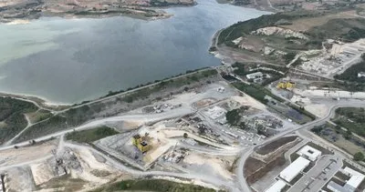 Kanal İstanbul Projesi tam gaz devam! İlk köprüsü yükseliyor