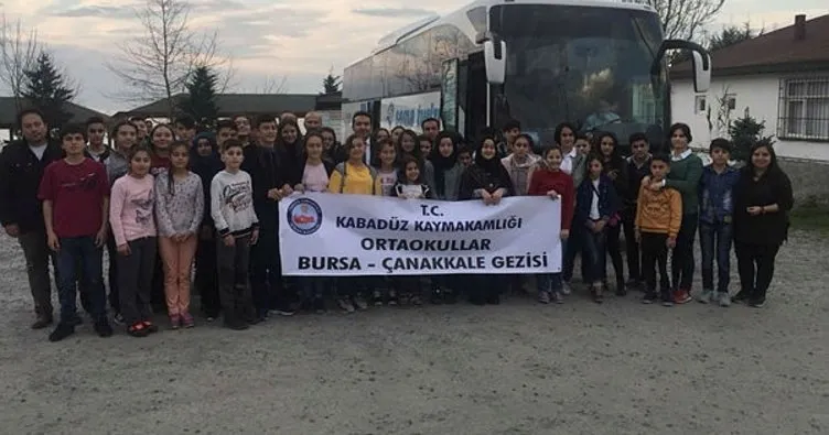 Ordulu öğrencilere Çanakkale ve Bursa gezisi