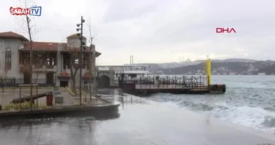 İstanbul’da şiddetli lodos etkili oluyor | Video