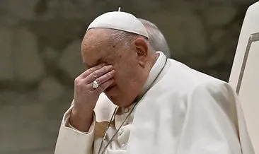 Papa yine rahatsızlandı: Konuşmasını yapamadı