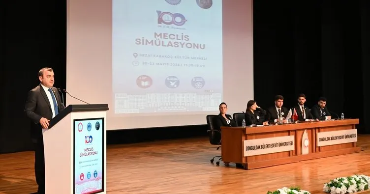 ZBEÜ’de ilk kez ’Meclis Simülasyonu’ etkinliği düzenlendi