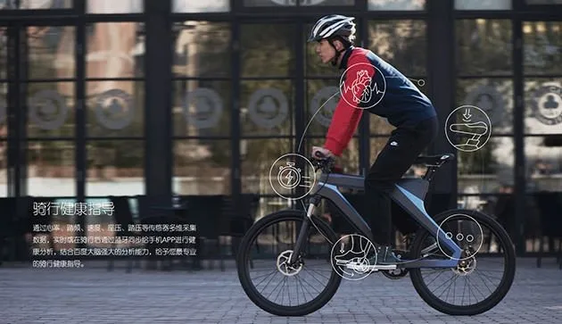 Çinli Google’dan akıllı bisiklet