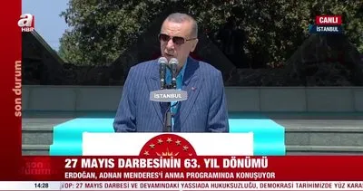 Başkan Erdoğan, Adnan Menderes’in Anıt Mezarı’nı ziyaret etti | Video