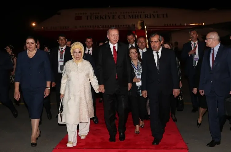 Başkan Erdoğan, Tacikistan’da