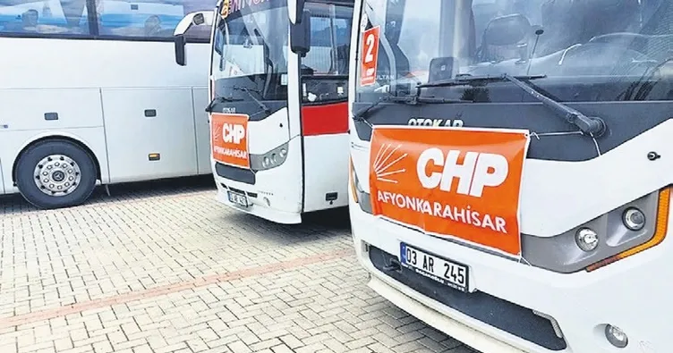 Taşımalı mitingler CHP’lileri bıktırdı