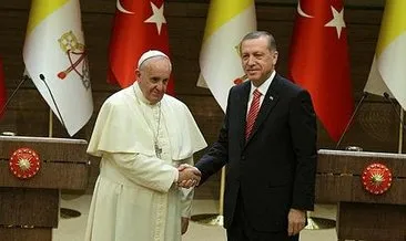 Başkan Erdoğan’dan Papa’ya geçmiş olsun mesajı