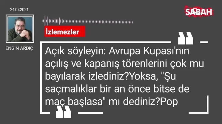 Engin Ardıç | İzlemezler