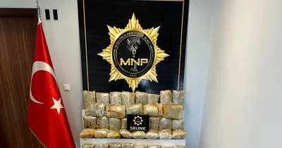 Muş’ta 60 kilogram esrar ele geçirildi