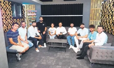 Başkan’dan rap’çilere ziyaret