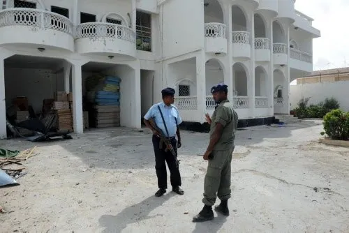 Bombalı saldırıya hedef olan elçilik binası