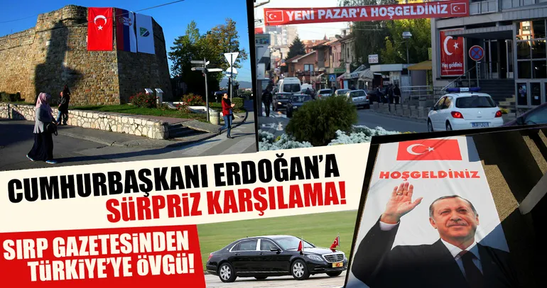 Cumhurbaşkanı Erdoğan Sırbistan’da
