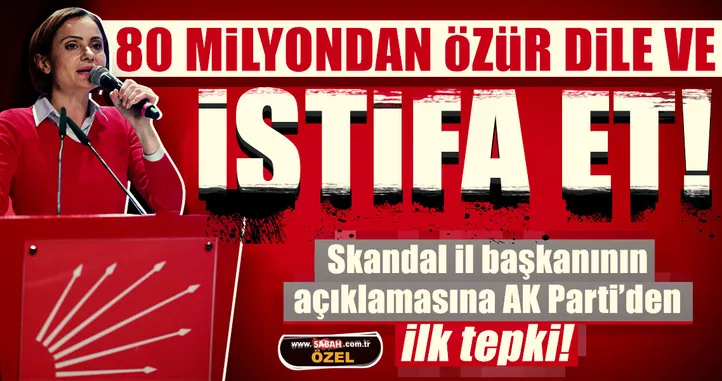 Skandal il başkanının özür açıklamasına AK Parti’den ilk tepki!