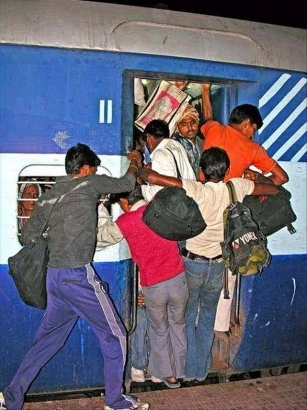 Görüntüler Hindistan'dan! Sosyal medya onları konuştu