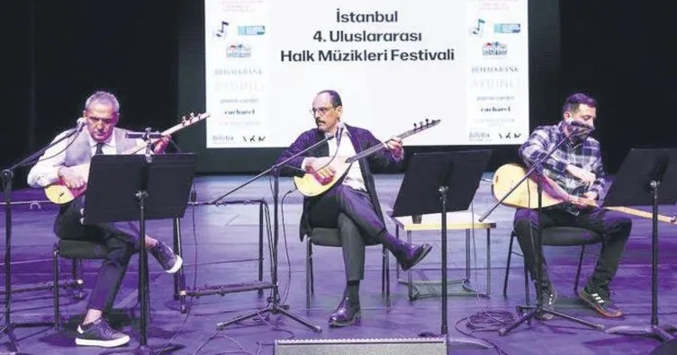 Uluslararası Halk Müzikleri Festivaline muhteşem açılış