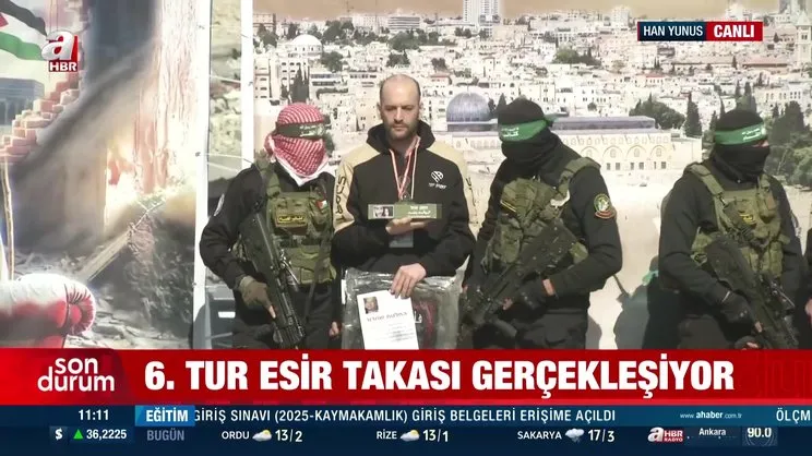 İsrail Hamas esir takasında 6. tur! 3 İsrailliye karşılık 369 Filistinli serbest kalacak | Video