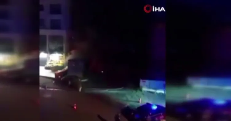 Büyükçekmece’de trafoda patlama