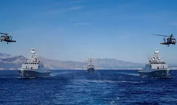 Doğu Akdeniz’de gövde gösterisi