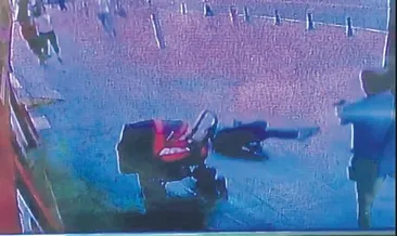 Eşi ve bebeğinin önünde öldürüldü