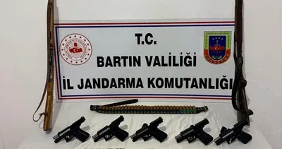 Bartın'da silah kaçakçılığı operasyonu #bartin