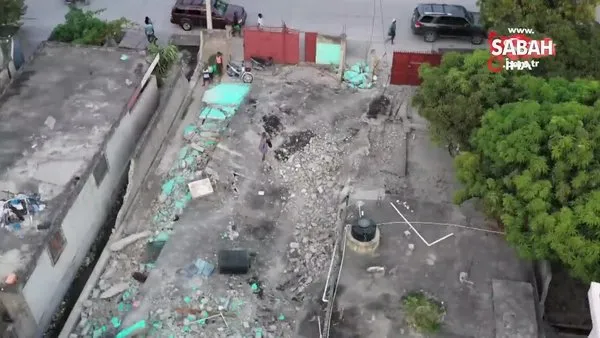 Haiti depremin ardından yaralarını sarmaya çalışıyor | Video