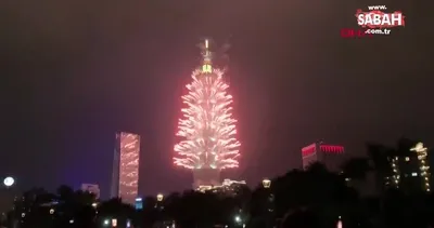 Tayvan 2021’e merhaba dedi. Muhteşem görüntüler | Video