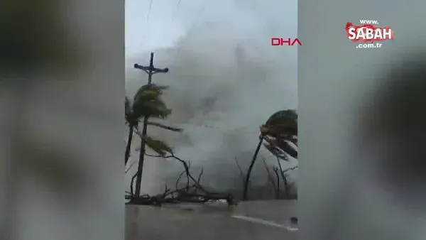 Amerika'daki Iota Kasırgası dehşeti kamerada | Video