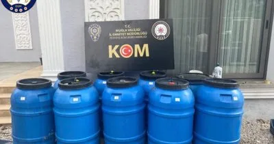 Fethiye’de 2 ton sahte şarap ele geçirildi #mugla