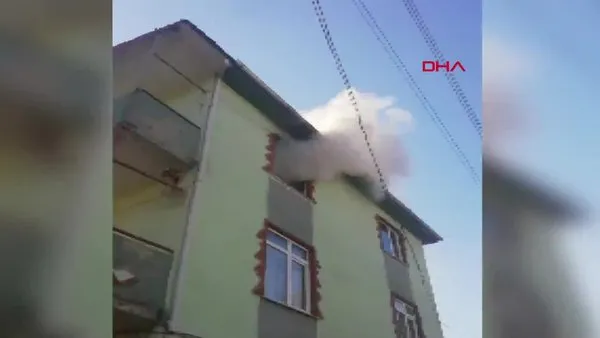 Kocaeli'da şizofreni hastası benzin döküp evi yaktı