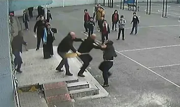 Veliden öğretmene tekme tokat dayak!