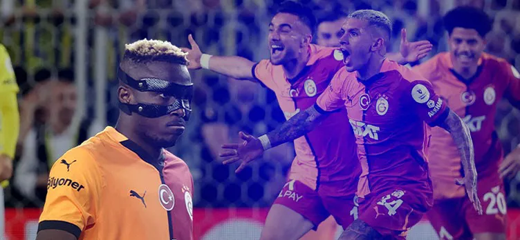 SON DAKİKA HABERİ: Fenerbahçe Galatasaray derbisinde Torreira’dan inanılmaz gol! Osimhen asistiyle mest etti