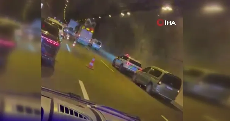 Kamyona çarpan tırın kupası dorseden ayrıldı: 1 ağır yaralı