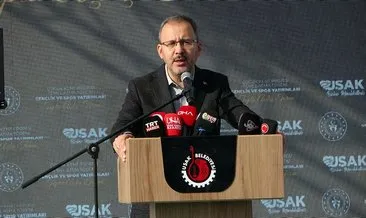 Gençlik ve Spor Bakanı Mehmet Muharrem Kasapoğlu’ndan Ankara’da tesis vurgusu