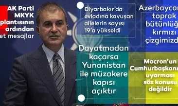 AK Parti Sözcüsü Ömer Çelik: Macron’un sayın Cumhurbaşkanımızı uyarması diye bir şey söz konusu değildir