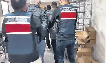 Sahte plaka üreten 3 şüpheli yakalandı