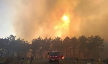 SON DAKİKA: Çanakkale Kazdağları’nda yangın
