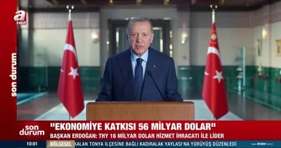 Başkan Erdoğan: THY’nin ekonomiye katkısı 56 milyar dolar | Video