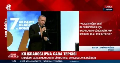 Son Dakika: Cumhurbaşkanı Erdoğan’dan Kemal Kılıçdaroğlu’na sert ’Gara’ tepkisi Sen nasıl bir yüzsüzsün ya! | Video