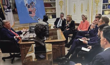 Trump’tan dikkat çeken haritalı paylaşım: Kanada, Venezuela ve Grönland ABD toprağı