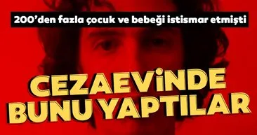 Son dakika haberi: 200 bebek ve çocuğa cinsel istismarda bulunup internette paylaştı! Cezaevinde başına bu geldi