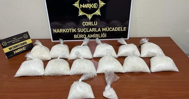 Tekirdağ’da uyuşturucu ticareti yapan 2 kişi tutuklandı