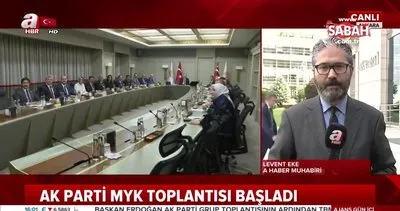 Cumhurbaşkanı Erdoğan başkanlığındaki MYK toplantısı başladı