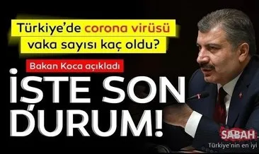 SON DAKİKA - 4 Mayıs 2020 Türkiye corona virüsü vaka sayısı kaç oldu, kaç kişi iyileşti? Sağlık Bakanlığı corona virüsü tablosu ile vaka ve ölü sayısı son durum!