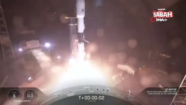 SpaceX uzaya 60 internet uydusu gönderdi