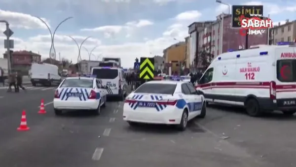 Ankara'da TIR ile otomobil çarpıştı: 4 yaralı | Video