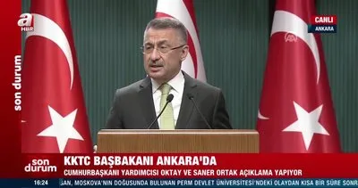 Cumhurbaşkanı Yardımcısı Fuat Oktay’dan CHP’li Çeviköz’e ’Mavi Vatan’ tepkisi