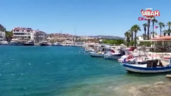 Yunan sahil güvenlik botundan Türk karasularındaki Türk yatına taciz ateşi | Video