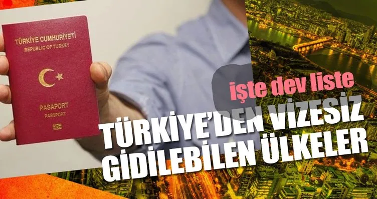Turkiye Den Vizesiz Gidilebilen Ulkeler Galeri Yasam
