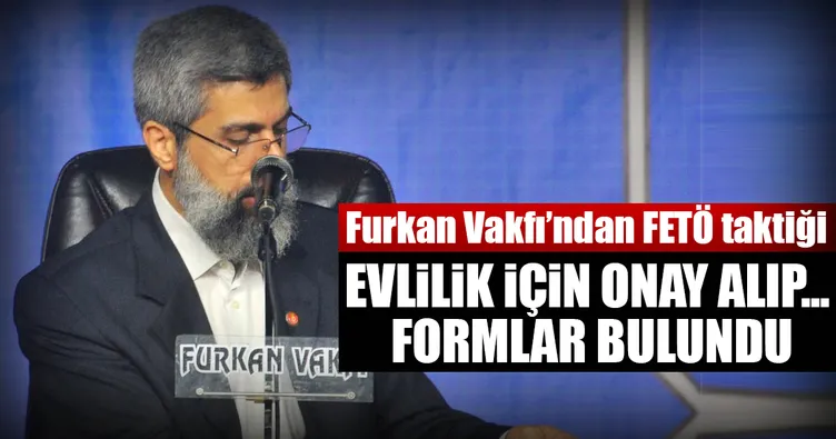 Formlar bulundu... ’Evlilik’ onay almışlar